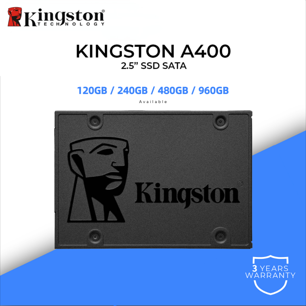 Kingston SSD A400 120GB 240GB 480GB 960GB SATA 2.5 Solid State Drive