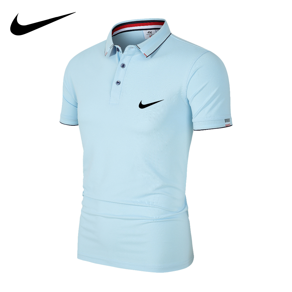 2023nike Marca masculina de verão de alta qualidade para golfe ao ar livre, tênis Moda esportiva estilo simples e refrescante Lapela Casual para todos os negócios Camisa pólo de manga curta