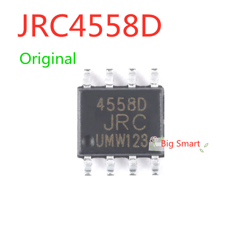 10 pcs JRC4558D Original SOP-8 NJM4558D NJM4558D 4558D 10 pcs JRC4558D Original SOP-8 NJM4558D NJM4558D 4558D