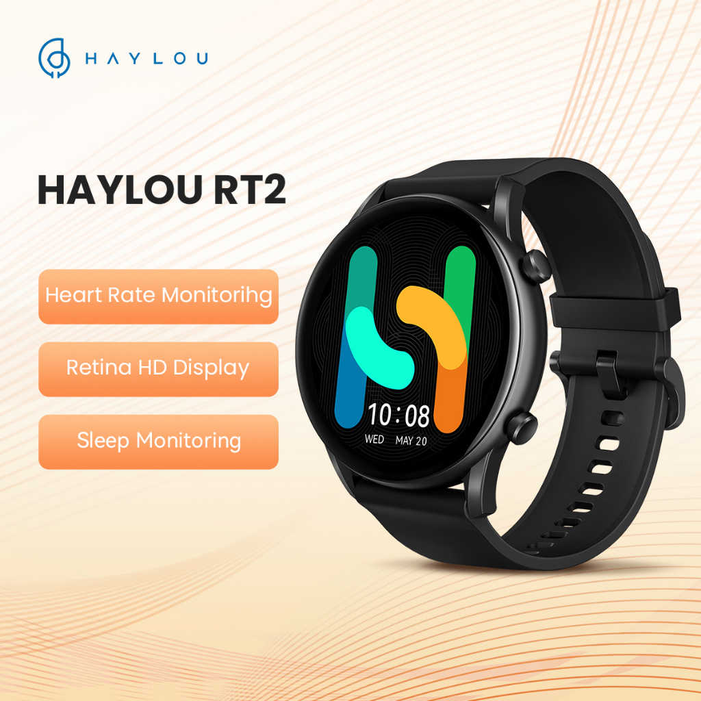 HAYLOU GST Lite Relógio Inteligente 1.69 Grande Display Smartwatch  Monitoramento De Saúde 30 Modos Esportivos Relógio Esportivo Homens Relógio  para