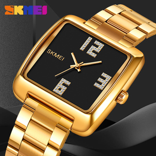 Skmei Jam Tangan Lelaki Relógio Original De Quartzo Masculino De Luxo Rosa Gold À Prova D
