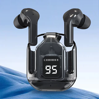 BT30 ENC Fones De Ouvido Bluetooth Sem Fio Ruído Cancelando Estéreo HiFi Com Visor Digital Carregando Caixa De Jogos Esportivos