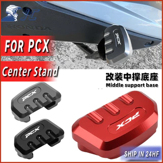 Para HONDA PCX 125 150 160 Modificado Sapatos De Suporte Duplo Centro De Motocicleta CNC Principal Extensão Plana Do Pé Ampliador PCX160