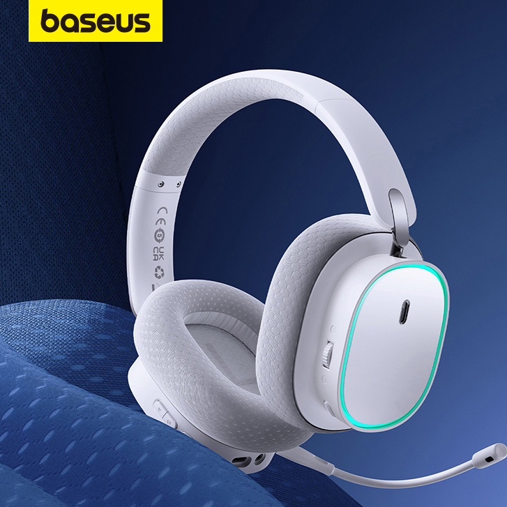 Baseus AeQur GH02 Gaming Fones De Ouvido Sem Fio De Alta Qualidade De Som Driver De 4 Alto-Falantes 40Hrs Reprodução De Áudio Para Telefone De Computador Portátil