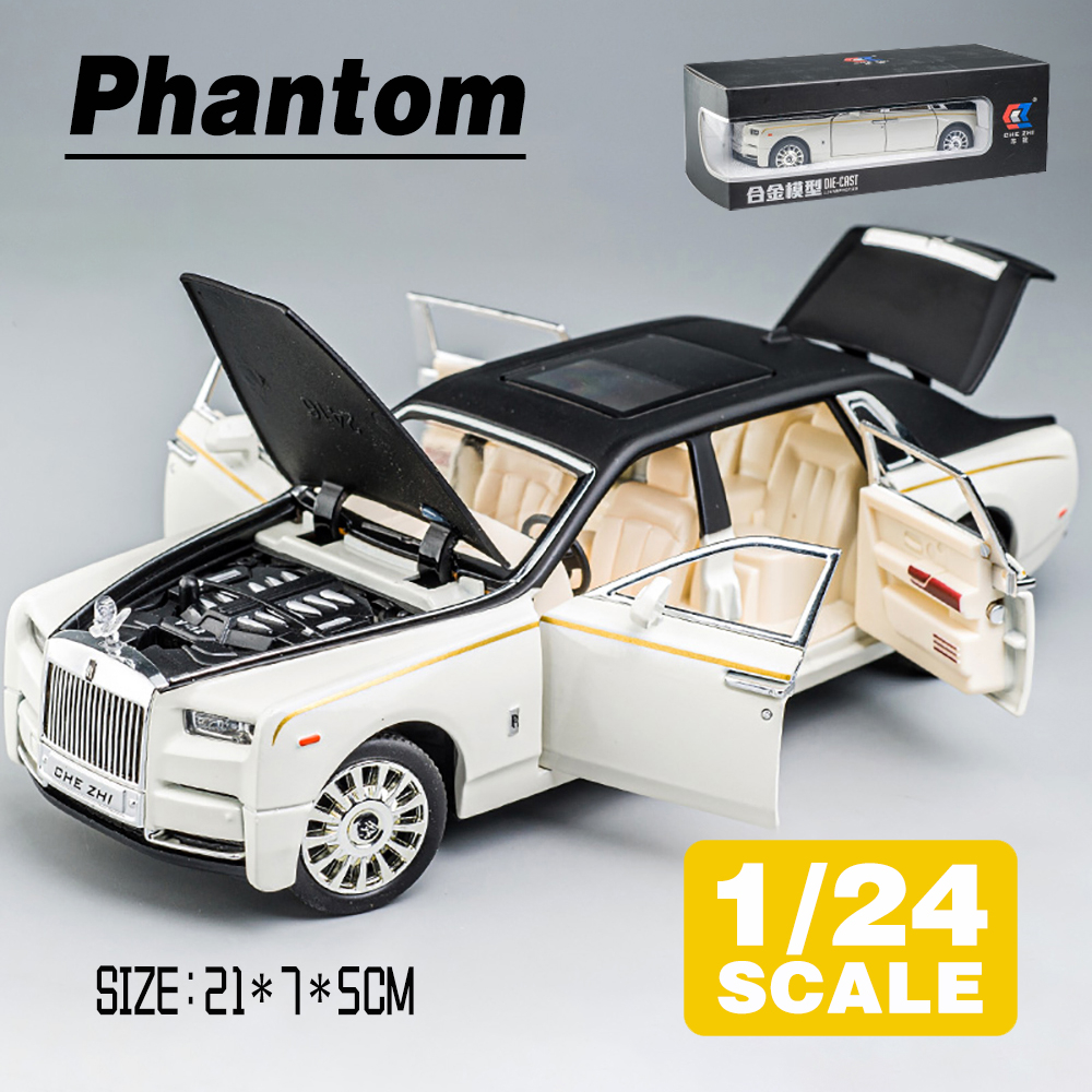 KLT 1 : 24 Rolls Royce Phantom Alloy car Modelo De Carro De Liga