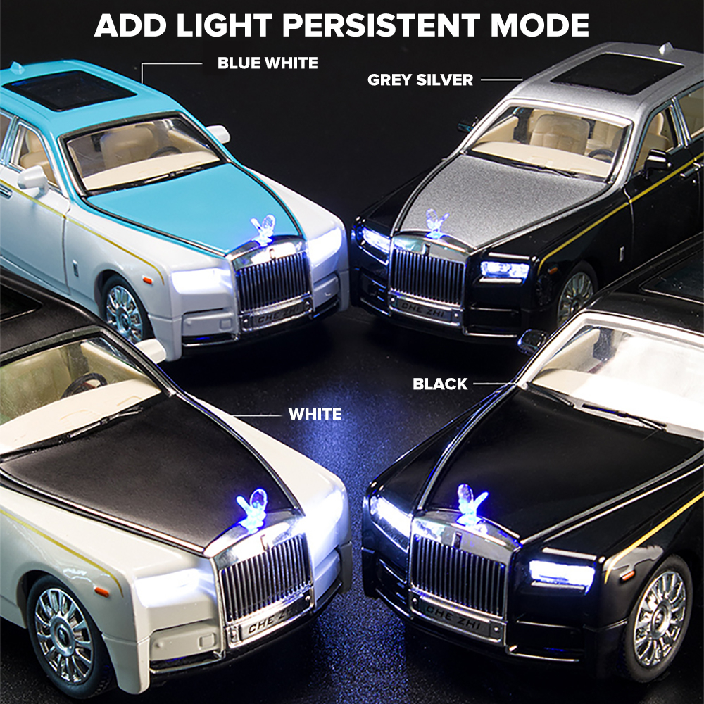 KLT 1 : 24 Rolls Royce Phantom Alloy car Modelo De Carro De Liga