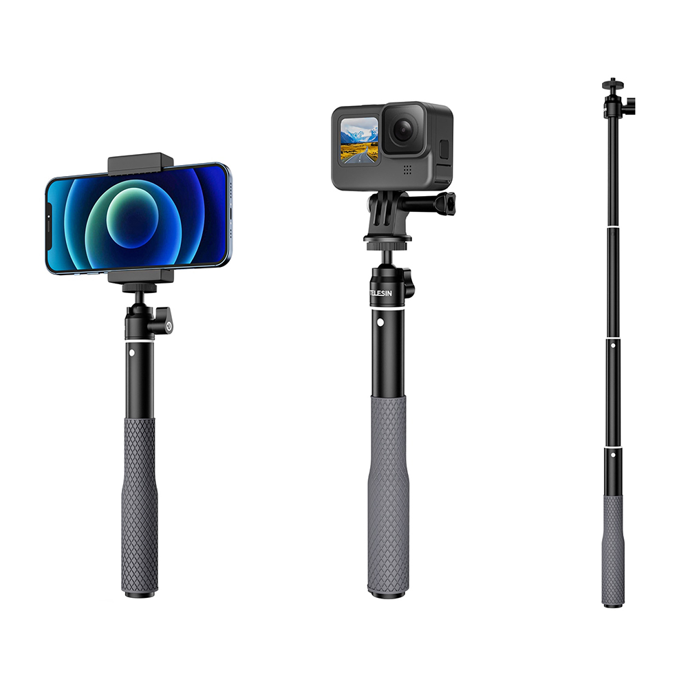 Selfie Stick à Prova de Água 360 para Gopro