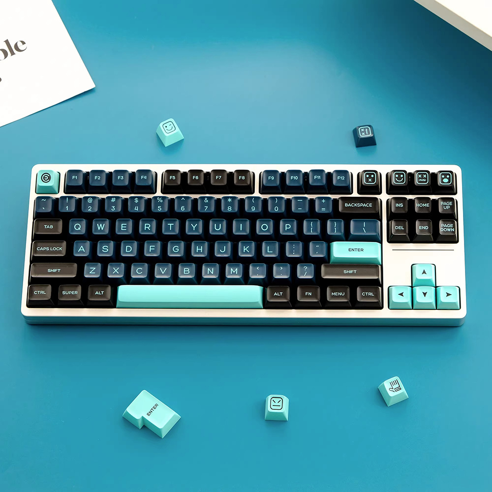 【 160 + keys 】 Monsters Teclas Doubleshot SA Perfil PBT material Teclado Mecânico Conjunto De