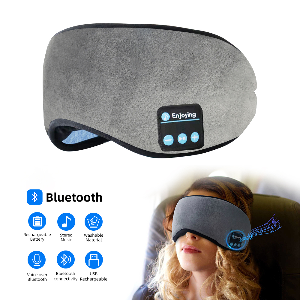 Máscara Tapa Olhos com Fone de Ouvido Bluetooth- Enjoying