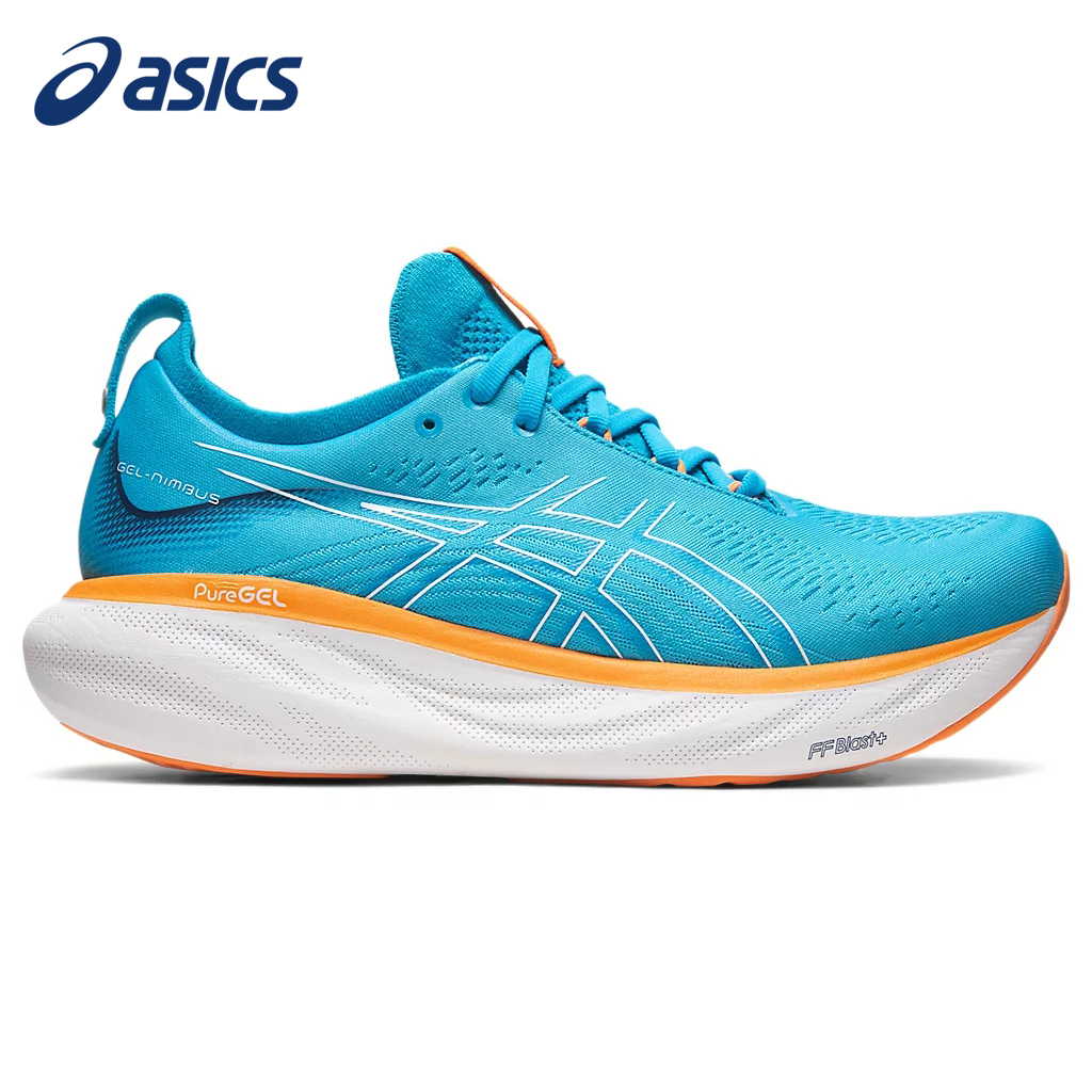 Asics Sapatos masculinos | Gel-nimbus 25 Sapatos de Corrida com Amortecimento Confortável Respirável