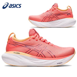 Asics Sapatos femininos | Gel-nimbus 25 Sapatos de Corrida com Amortecimento Confortável Respirável