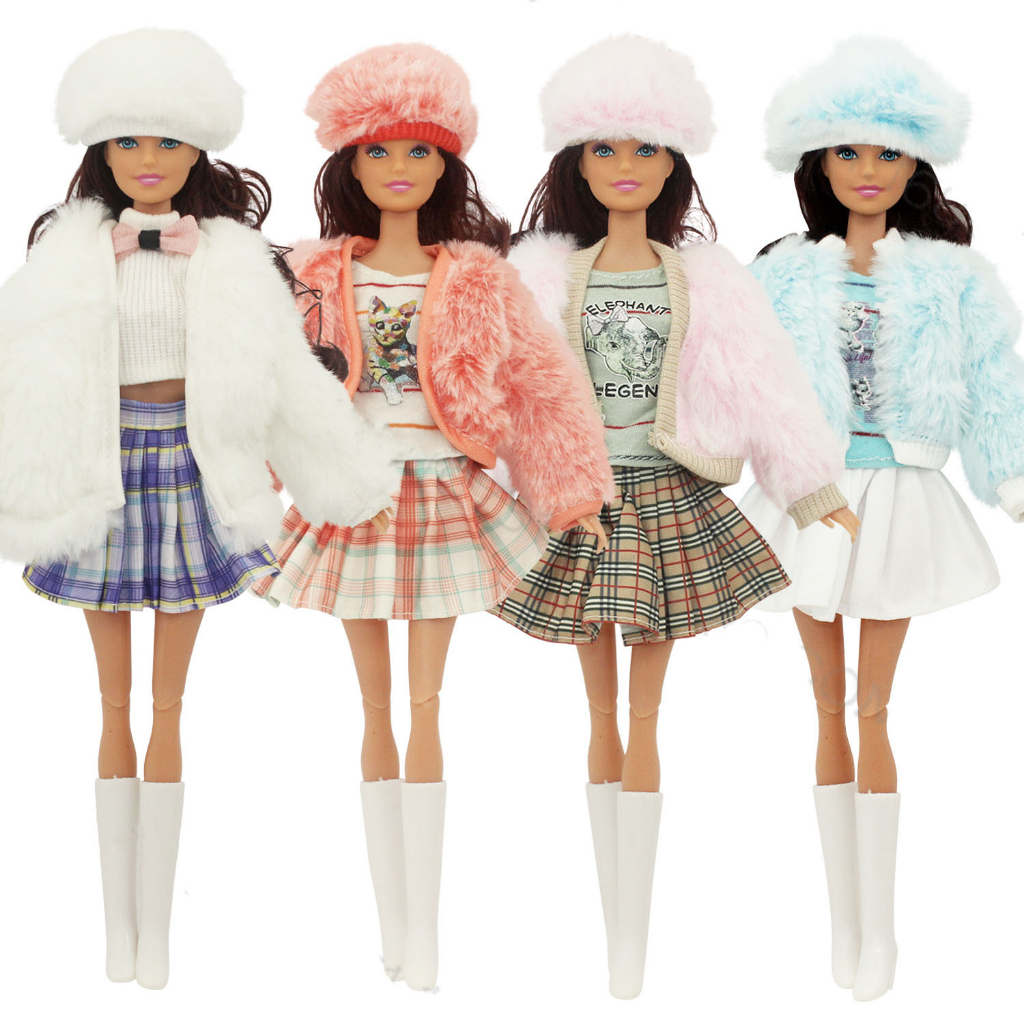 O novo 2023 é adequado para 30cm1 1 polegada roupas de bebê inverno para  barbie plush