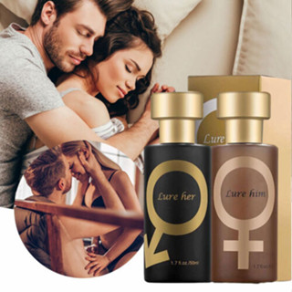 50ml/4ml Perfume De Feromona Golden Lure Para Mulheres Atrair Homens Seus Ele