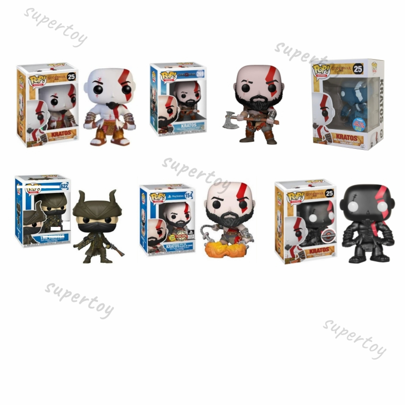  Funko Pop! Games: God of War - Kratos with Axe Collectible  Figure : Toys & Games