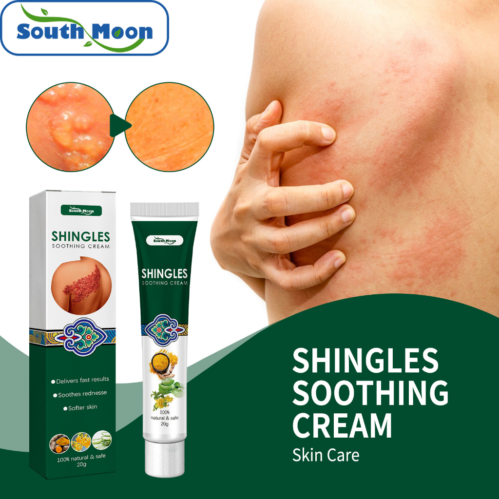 Creme Suavizante Lunar Sul Shingles 20g Dermatite Eczema Pomada Anti ...