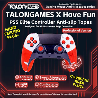 TALONGAMES Versão Pro Adesivo Antiderrapante Compatível Com Playstation 5 DualSense Edge / PS5 Edge