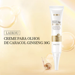 Laikou Creme Para Os Olhos De Caracol Extrato / Creme Para Os Olhos / Anti-Idade / 30g em Oferta na Shopee