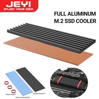 JEYI M . 2 SSD Dissipador De Calor , De Alumínio PS5 Radiador De Estado Sólido Almofada Térmica De Silicone Para NVME NGFF M2 2280 PCI-E Com De Resfriamento