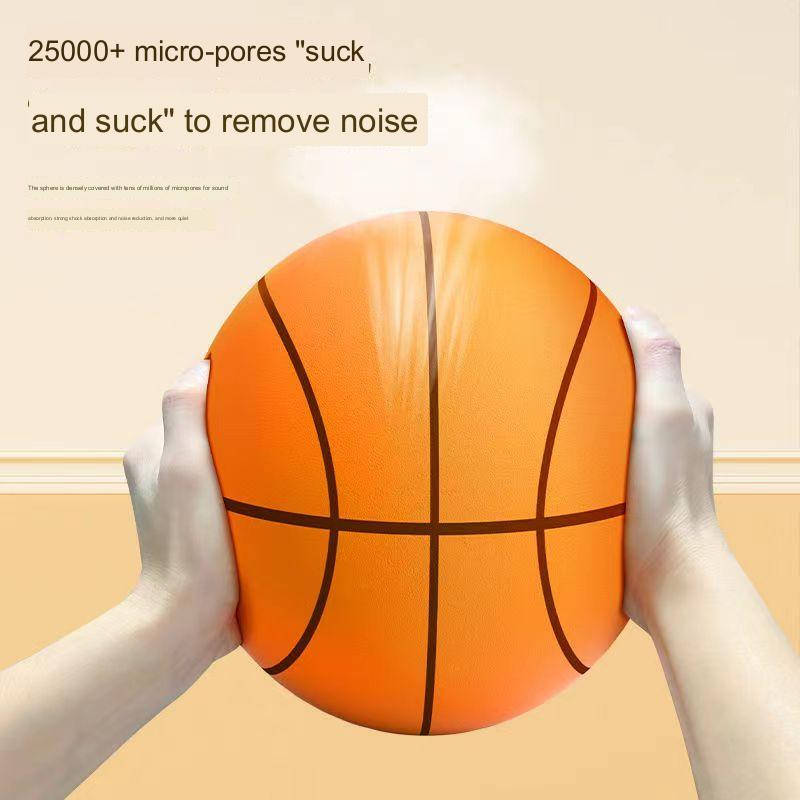 Basquete silencioso, bola silenciosa, bola de treinamento indoor de baixo  ruído, bola de espuma de alta densidade não revestida, basquete de espuma