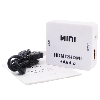 1080P HDMI Extrator De Áudio Divisor Para 3.5mm Digital Analógico 3.5mm Saída PC Portátil HDTV