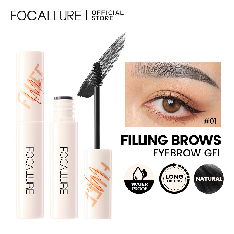 Focallure Escova De Gel Para Sobrancelha À Prova D 