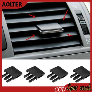 TER 4 Pcs/set Carro Grampo De Ar Condicionado Ventilação Do Teto Solar A/c Folha Para Corolla