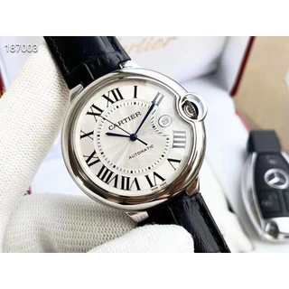 Mens Watch Relógios Mecânicos Automáticos 42mm Relógios De Pulso Clássicos Pulseira De Prata Em Aço Inoxidável Impermeável Homens Relógio De Pulso