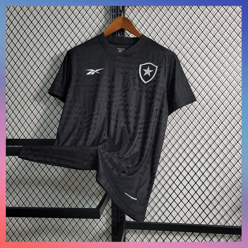 Camisa Do Botafogo 2023 II Camiseta De Futebol Preta