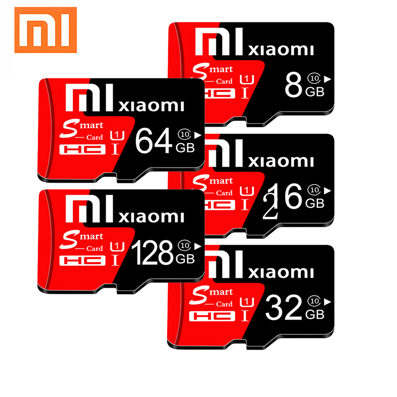 Cartão De Memória Xiaomi Micro SD Smart Card 1TB 2TB TF Classe10 De Alta Velocidade 16GB/32GB/64GB/128GB/256GB/512GB Com Adaptador