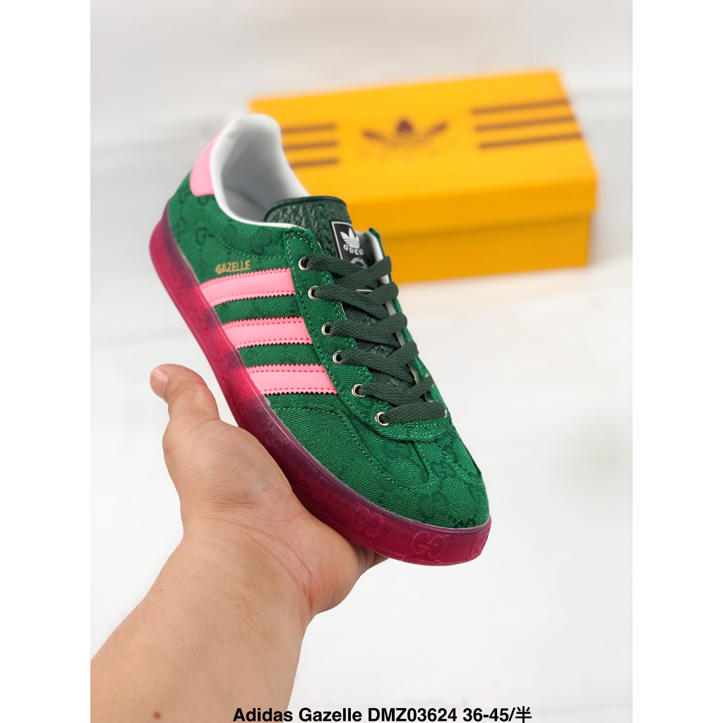 2023 Novo Estilo Preppy Style Preppy Style Trendy Fashion originais Gazelle Joint Classic Style Feminino Estudante Casal Feminino Estudante Casual Botas