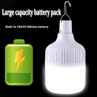 Lâmpada LED Recarregável USB Com Luz De Emergência Portátil Para Acampamento/Decoração Doméstica/Vida Noturna