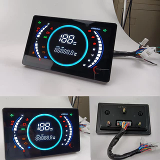 Medidor Digital Universal De Velocidade Assy Tacômetro De Motocicleta RPM Temperatura Da Água Para Apenas Motores De Cilindro Único