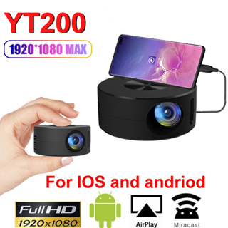 Projetores Portáteis WIFI 4K MINI De TV Home Theater Cinema Compatível Com HDMI Suporte Full HD Android 1080P Para Celular