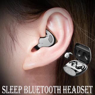 Fone De Ouvido Sem Fio Para Dormir Invisível TWS Bluetooth Earbuds Ocultos IPX7 À Prova D