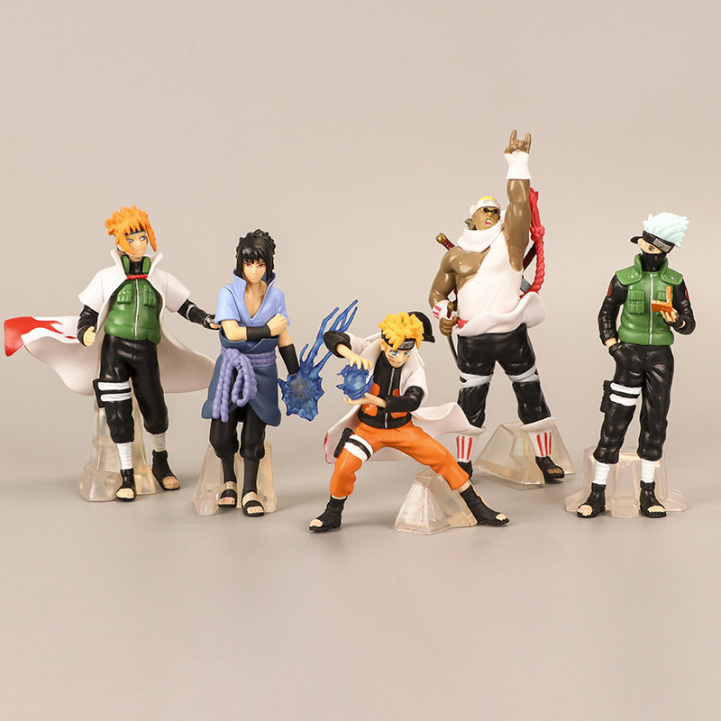 Naruto Colection Miniaturas De Coleção Minifigure De Ação Bonecos Kakashi  Hinata Gaara Itachi Sasuke Sakura Jyraia 