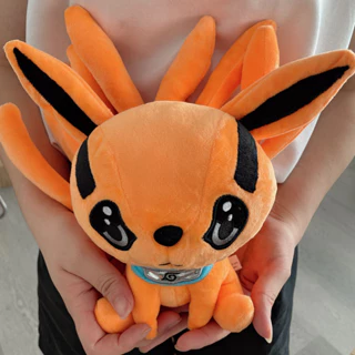 17cm Anime Naruto Figura Bijuu Kurama Brinquedos De Pelúcia Boneca Kyuubi Gumiho Raposa em Oferta na Shopee