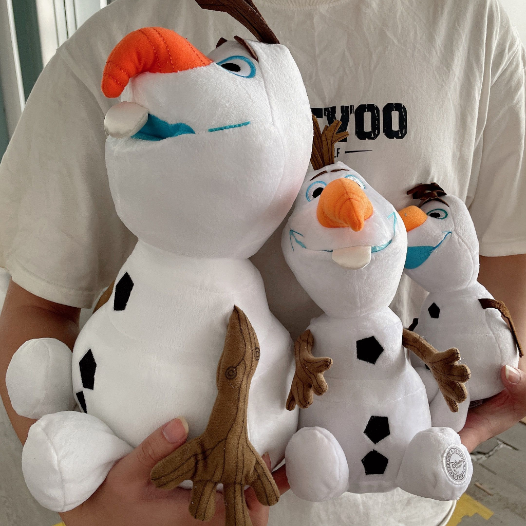 50cm 30cm 20cm Disney Plush Animals Olaf Frozen Toy Small Snowman Doll ...