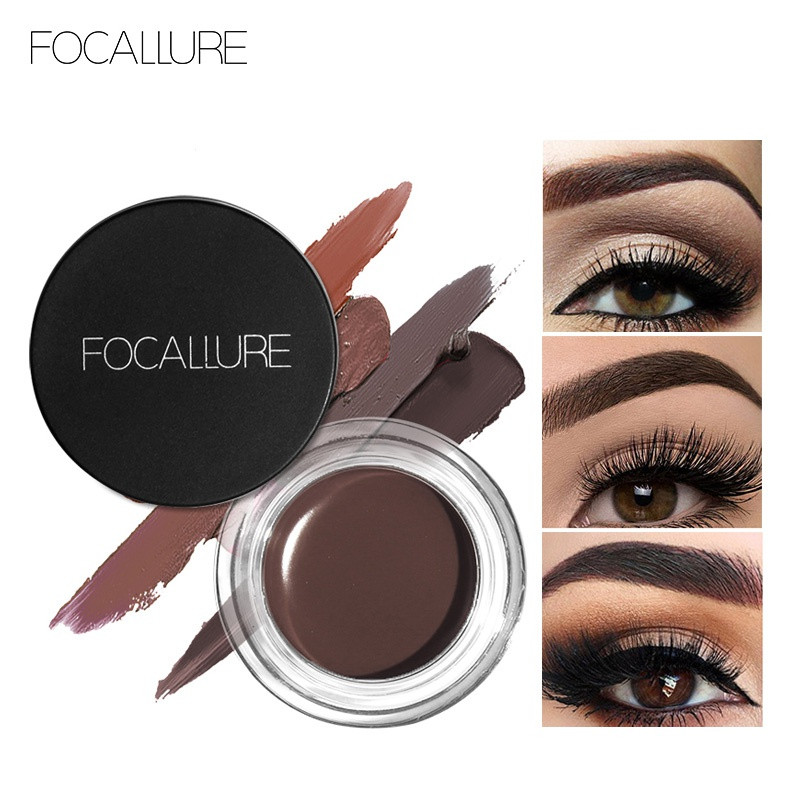 Creme De Sobrancelha FOCALLURE À Prova D’água Longa Duração Com 5 Cores