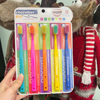 CHOCOIK Escova Dental Ultra Macia Colorida De Alta Qualidade 1pc Para Gengivas Sensíveis