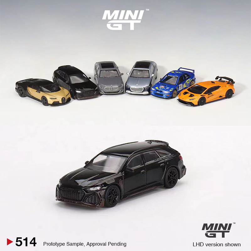 Mini GT 1/64 - Audi RS6 ABT Signature Édition #514 - Modèle Réduit De Collection