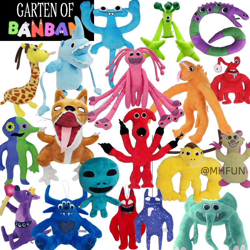 Garten of Banban Chapter 2 Nabnab, Pinky Stewie Vs Jumbo Josh Banban Hugs,  Monster Horror Filled Figure Doll for Fans Gift (Multicolor) : :  Toys & Games
