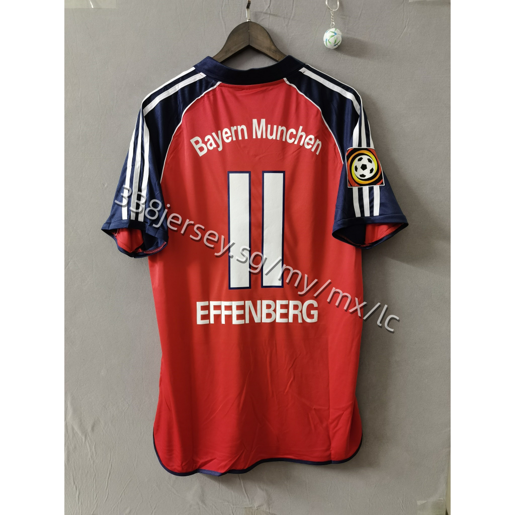 00-01 Bayern Munique Casa Camisa De Futebol Retrô Personalizada S-2XL MATTHAUS