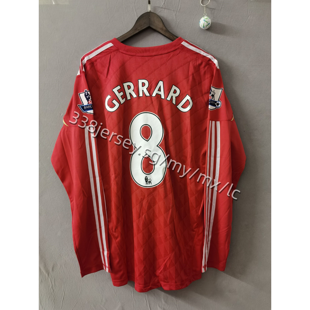 2010 LIV home Camisa De Futebol retro Personalizada S-2XL TORRES/GERRARD