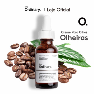 The Ordinary Soro Para Os Olhos Solução De Cafeína 5% + Egcg Creme Para Redução De Olheiras E Olheiras 30ml