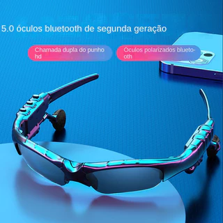 (Promoção De Estoque Pronto) Óculos De Sol Portáteis Sem Fio Bluetooth V4 Para Android E iPhone