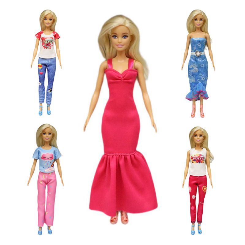 Barbie Frozen Princess Doll Acessórios para Crianças, vestido de moda  Kawaii, DIY Vestir Brinquedos, 30cm, transporte rápido, 3 Itens por lote -  AliExpress
