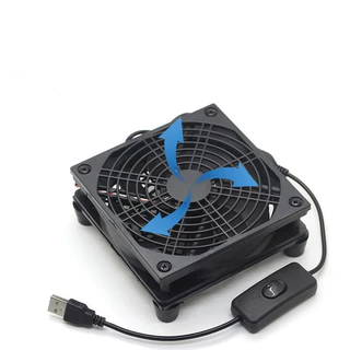 Base do Rack de Resfriamento Usb Router AX3Pro R7000 Radiador de Resfriamento do Ventilador Silencioso