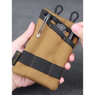 Novo Pacote De Ferramentas EDC Táticas De Camuflagem Portátil Kit Para Evitar Perdas De Bolsa Celular Com Alças De Ombro Cartão Chave Ao Ar Livre