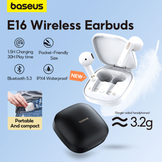 Baseus E16 Ture Wireless Earbuds TWS 5.3 Fone De Ouvido Bluetooth Com IPX4 À Prova D