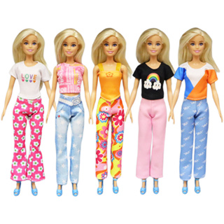 Kawaii Itens Kids Toys Fashion Clothes Outfit Vestir Acessórios Para  Bonecas Miniatura 30 cm Barbie DIY Girls Game Aniversário Presente